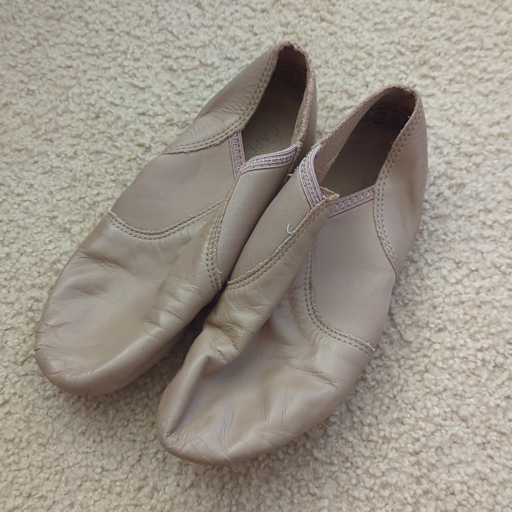 Capezio Tan Jazz Booties Size 7M